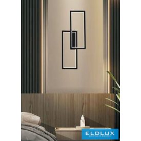 UNIVERSO Fali lámpa 32W 2560lm CCT 250x600x50mm IP20 fekete