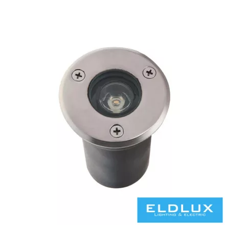 UNIVERSO Taposólámpa LED 1.5w 120lm 3000k 60° IP65 acél Ø65-Ø59x75mm