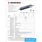 NOBUKO B Series 24V 60W IP67 Kültéri Led Tápegység