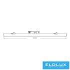 UNIVERSO Háromfázisú sínhoz lineáris lámpa 40w 5200lm CCT.kap110° IP20 Fehér 1185x36x72mm 5év