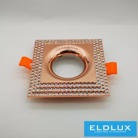 ELDLUX MONA süllyesztett lámpatest GU10 rózsgold