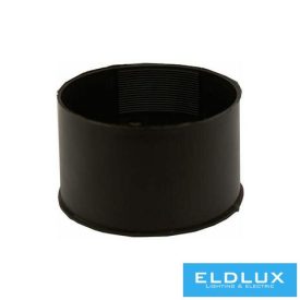   BUDVILL Süllyesztett szerelvénydoboz 1-es kerek 65mm-átmérő fekete műanyag MÜDS65