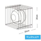 UNIVERSO Fali lámpa 1xG9 Max.10w IP20 Arany/Fehér 200x200x200mm