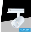 UNIVERSO Háromfázisú sínhez spotlámpa 30w 3250lm 4000k Ra90 38° IP20 Fehér D75x120mm 5év