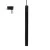 CHLOE SLIM GU11/MR11 SUSPENDED FOR TRACK 3F 250V IP20 40X500+1M WIRE, BLACK, ADJUSTABLE BEAM ANGLE