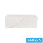 UNIVERSO Gipsz fali lámpa 1xG9 220x75mm IP20 fehér