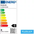ELDLUX Flexibilis LED szalag AC:220V 2835-120D-10MM 7.6w/M jégkék IP65