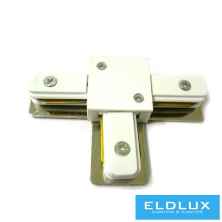 ELDLUX Egyfázisú sínhez T alakú csatlakozó fehér