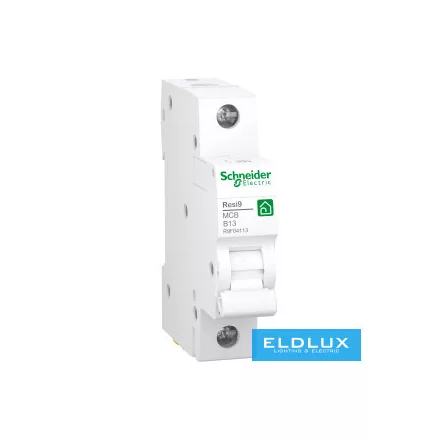 Schneider Kismegszakító 1P 13A B-jelleg 230V AC 4.5kA/60898 Resi9 F 