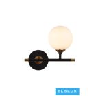 UNIVERSO Fali lámpa 1xG9 Fekete 5 év