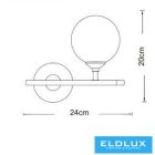 UNIVERSO Fali lámpa 1xG9 Fekete 5 év