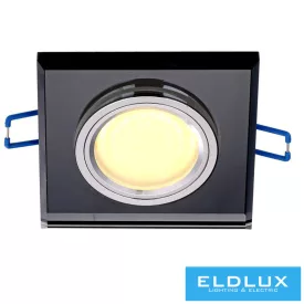 ELDLUX MIRROR süllyesztett lámpatest GU10 fekete