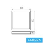 KANLUX AZPO LED 17,5W-NW-L-W lámpa