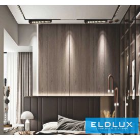   UNIVERSO Egyfázisú sínhez lámpatest COB LED 12W 1440lm 4000K 292mm IP20 fekete