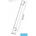 UNIVERSO Egyfázisú sínhez lámpatest 20W 1600lm CCT kapcsolóval IP20 fehér 507x50x34mm