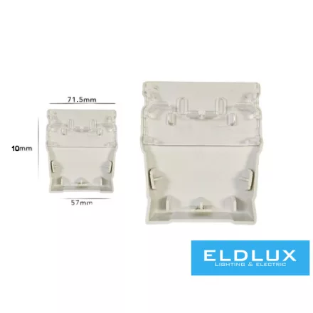 UNIVERSO Háromfázisú lineáris LED lámpatest QJ68150-3C betápkábel