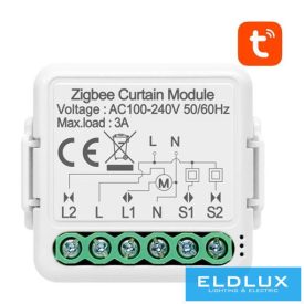   Avatto Okos redőnyvezérlés modull 1-motoroshoz ZigBee Tuya