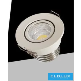   UNIVERSO Mini spot lámpatest 3w 6500k 270lm 30° IP20 Fehér D52x40mm Kivágás:D40mm