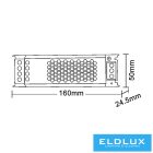 UNIVERSO Slim fémházas tápegység DC:24V 150W 6.25A IP20