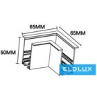 UNIVERSO Mágneses sín sarokcsukló 65x65x50mm Fekete