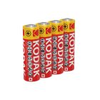 Kodak Extra Zinc Féltartós Ceruza Elem AA (1,5V) (shrink) S4