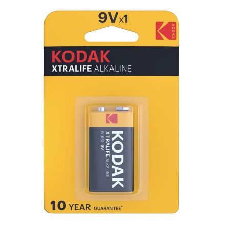 Kodak Xtralife Alkáli Elem 9V B1