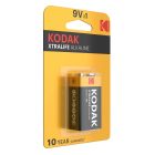 Kodak Xtralife Alkáli Elem 9V B1