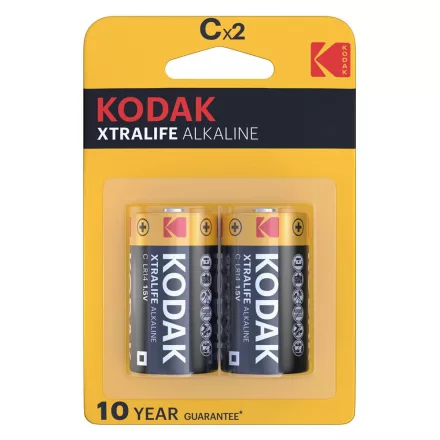 Kodak Xtralife Alkáli Baby Elem C (1,5V) B2