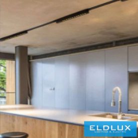   UNIVERSO Egyfázisú sínhez lámpatest COB LED 12W 1440lm 3000K 292mm IP20 fekete