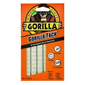  Gorilla Tack Gyurmaragasztó Kockák Újrahasználható 84db/csomag 