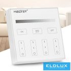 MIBOXER RF 2.4G SIMA LED Szalaghoz Fali Távirányító 4 Zónás fehér