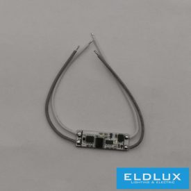   ELDLUX Sínbe beépíthető LED vezérlő közelségérzékelős kapcsoló és dimmer (DC:12/24V 5A)