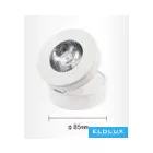 UNIVERSO Falon kívüli spotlámpa 7w 600lm 6500k 20° IP20 Fehér D85x100mm