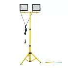 TIGRA TRIPOD LED-reflektor, 110°, IP54, 200 W, Természetes fehér, fekete