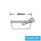 UNIVERSO Négyzet alakú süllyesztett LED panel 18w 1800lm CCT/kap. 120° IP20 Fehér 221x221mm kivágás:205x205mm 3év