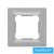 ELDGROUND Egyes műanyag keret Ezüst