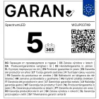 MDR BRANTA 830 19W 230V 60DEG BLACK