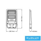 UNIVERSO Solar utcai lámpa 3.2V-10AH 1500lm 4000k IP65 fekete 502x237x43mm