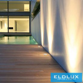   UNIVERSO Taposólámpa LED 18w 2200lm 3000k 30° IP67 acél Ø200-Ø185x92mm