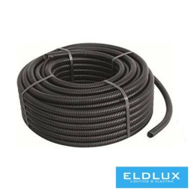   GEWISS Gégecső lépésálló 25/75m (d=18,3mm) fekete FK15 750N 2J PVC