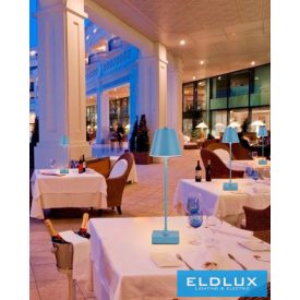   UNIVERSO Tölthető asztali lámpa 5V-2000mAh 1w 100lm CCT 108x375mm Kék