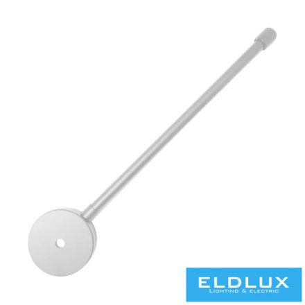 UNIVERSO Egyfázisú sínhez állítható rögzitő 500-1000mm fehér