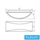 KANLUX BISO LED EL 8W-GR lámpa