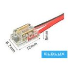 UNIVERSO 5mm-es COB LED szalaghoz toldóelem kábellel