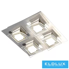 ELDLUX ARCHED mennyezeti lámpa 16W NW króm