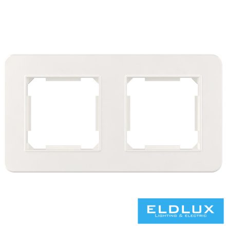 ELDANA Kettes műanyag keret Fehér