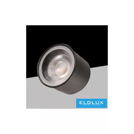 UNIVERSO LED spot helyettesítheti a GU10 7w 540lm 6500k RA90 27° IP20 Fekete D50x56mm