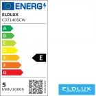ELDLUX LED izzó C37 E14 5w 550lm 6500K