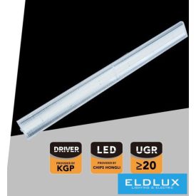   UNIVERSO Háromfázisú sínes lámpa 40w 6000lm CCT 90° RA90 IP20 Fehér 1196x60x70mm 5év