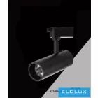 UNIVERSO Egyfázisú sínhez lámpa 30w 2700lm CCT kapcsolóval Ra≥90 24° IP20 fekete